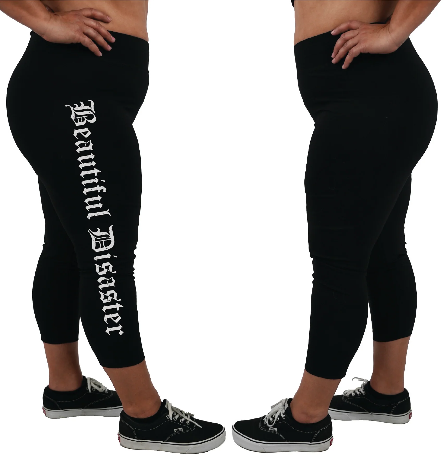 Beautiful Disaster Capri Leggings - Image 3