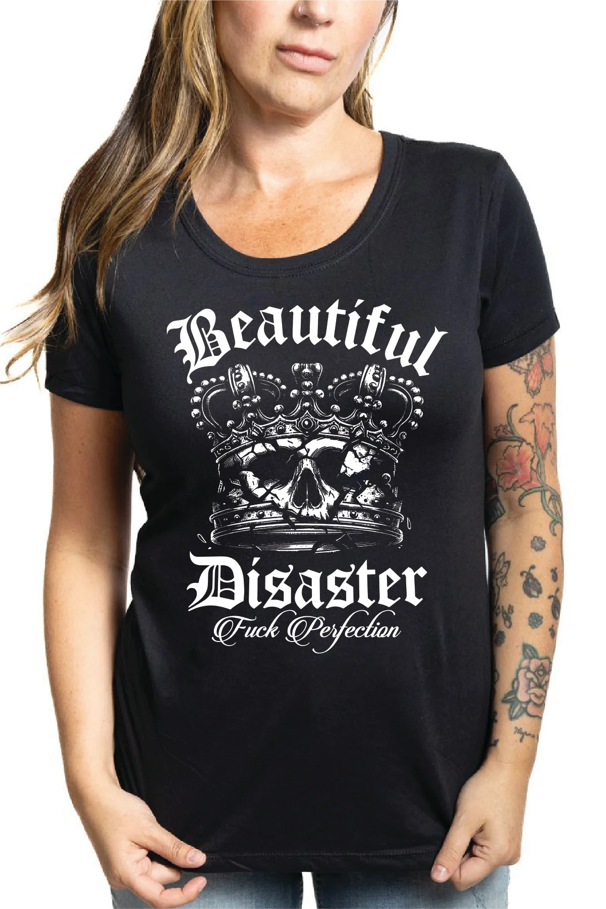 F*ck Perfection Scoop Tee - Image 3