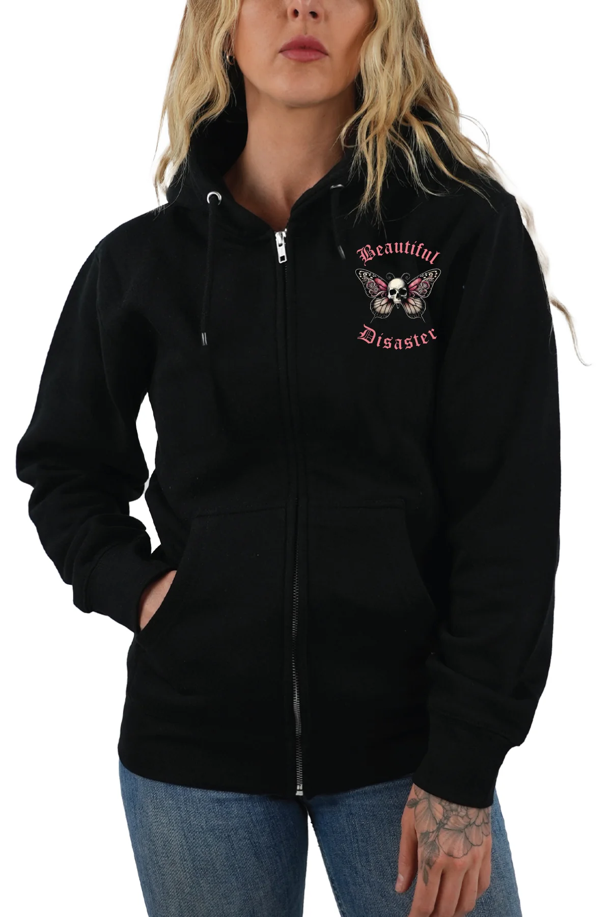 Keep Going Zip Hoodie - Image 4