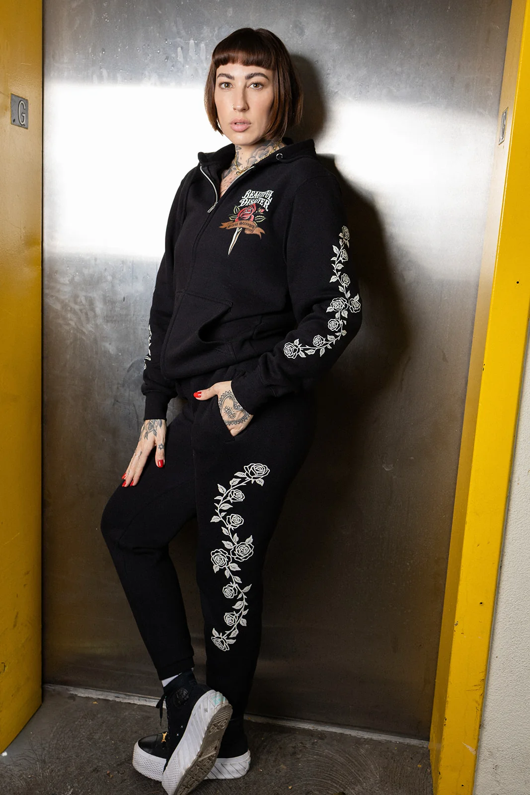 Silent Strength Zip Hoodie - Image 9