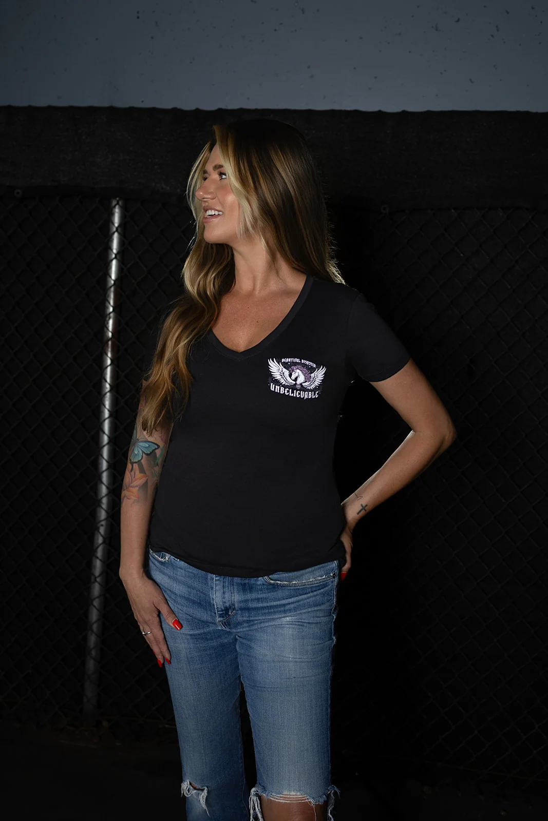 Unbelievable V-Neck Tee - Image 3
